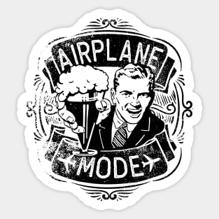 Airplane Mode Sticker